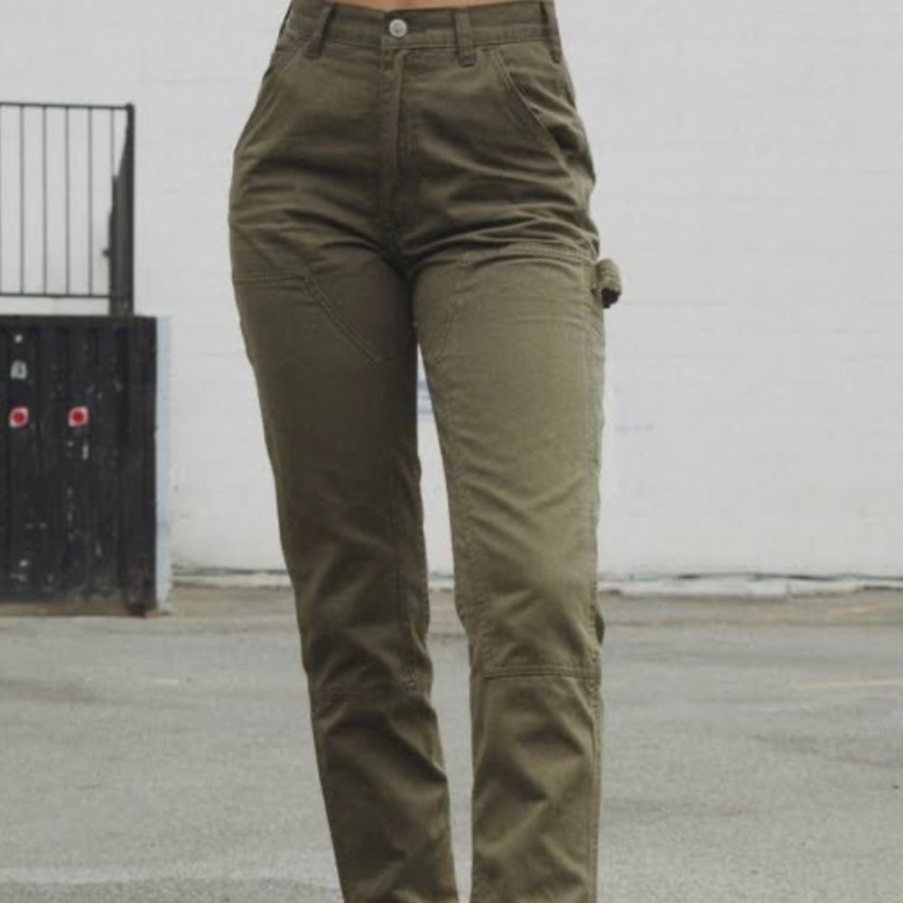 brandy Melville green cargo pants